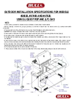 Предварительный просмотр 9 страницы Bull Angus 47628 Assembly & Operating Instructions