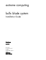 Предварительный просмотр 3 страницы Bull bullx blade system Installation Manual