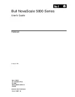 Предварительный просмотр 3 страницы Bull NovaScale 5000 Series User Manual