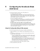 Preview for 47 page of Bull NovaScale Blade 2320 Installation And User Manual