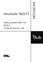 Bull NovaScale T820 F2 Manual preview