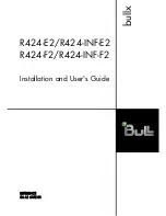 Bull R424-E2 Installation And User Manual предпросмотр