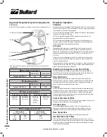 Preview for 2 page of Bullard 20LF Series User Manual