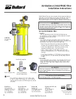 Preview for 6 page of Bullard AirGladiator AGLDTR1 User Manual