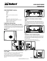 Bullard CAB15RAUPGRADE Instructions preview