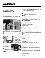 Предварительный просмотр 2 страницы Bullard COHP User Instructions