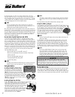 Preview for 2 page of Bullard Eclipse LDX User Manual