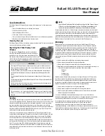 Preview for 3 page of Bullard Eclipse LDX User Manual