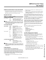 Preview for 7 page of Bullard Free-Air ADP3CA User Manual