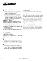 Preview for 4 page of Bullard QXT User Manual