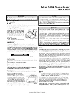 Preview for 3 page of Bullard T4MAX User Manual