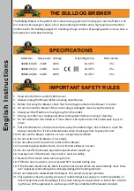 Preview for 2 page of Bulldog Security 40860-AU Instructions Manual