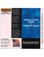 Bulldog Security RS79P Owner'S Manual preview