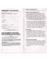 Preview for 12 page of Bulldog Security RS79P Owner'S Manual