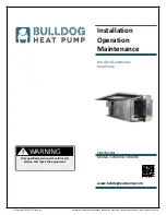 Preview for 1 page of Bulldog Security SideWinder SWD008 Installation Operation & Maintenance