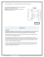 Preview for 11 page of Bulldog Security SideWinder SWD008 Installation Operation & Maintenance