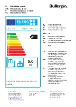 Предварительный просмотр 41 страницы Bullerjan B2 flex BOX Installation And Operation Manual