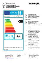 Предварительный просмотр 46 страницы Bullerjan B3 Keramik MAX Installation And Operation Manual