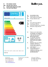 Предварительный просмотр 45 страницы Bullerjan B4 Keramik Installation And Operation Manual