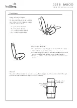 Предварительный просмотр 3 страницы BullFrog BABOO 0318 Assembly And Instruction Manual