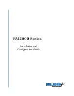 Bullhorn RM2000 Series Installation And Configuration Manual предпросмотр