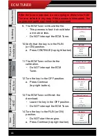 Предварительный просмотр 44 страницы Bully Dog ECM Tuner Owner'S Manual