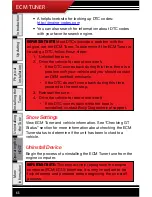 Предварительный просмотр 64 страницы Bully Dog ECM Tuner Owner'S Manual