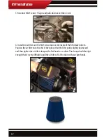 Предварительный просмотр 18 страницы Bully Dog RAPID FLOW Cold Air Intake Installation Manual