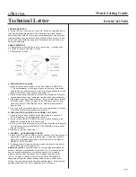 Предварительный просмотр 6 страницы Bulova 540S Settings Manual