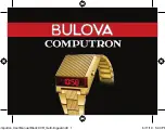 Предварительный просмотр 1 страницы Bulova COMPUTRON 96C139 User Manual