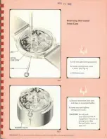 Предварительный просмотр 9 страницы Bulova Series 218 Service Manual