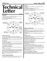 Preview for 1 page of Bulova Time Zone Settings Manual