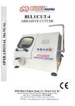 Bulut Makina BULUCUT-4 Operation Manual предпросмотр