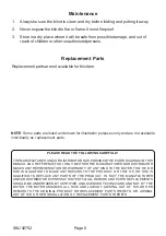 Preview for 6 page of Bumble Bee 92752 Assembly And Operating Instructions Manual