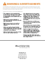 Preview for 4 page of Bumbleride Indie & Speed Car Seat Adapter Owner'S Manual