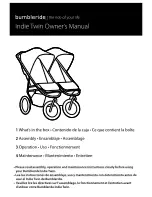 Bumbleride INDIE TWIN Owner'S Manual preview