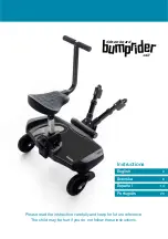 bumprider Ride-on Board +Sit Instructions Manual preview