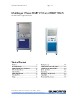 Bungard RMP 210 Manual preview