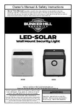 Bunker Hill Security 56330 Owner'S Manual & Safety Instructions preview