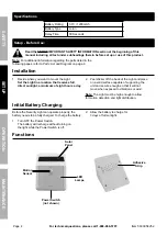 Предварительный просмотр 4 страницы Bunker Hill Security 56330 Owner'S Manual & Safety Instructions