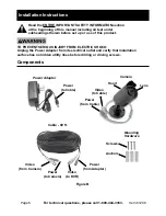 Предварительный просмотр 6 страницы Bunker Hill Security 61208 Owner'S Manual