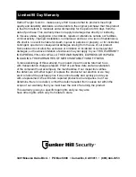 Предварительный просмотр 12 страницы Bunker Hill Security 61208 Owner'S Manual