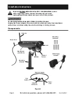 Предварительный просмотр 6 страницы Bunker Hill Security 62367 Owner'S Manual