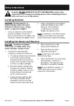 Preview for 5 page of Bunker Hill Security 62447 Owner'S Manual & Safety Instructions