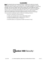 Preview for 35 page of Bunker Hill Security 62463 Owner'S Manual & Safety Instructions