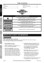 Preview for 2 page of Bunker Hill Security 64759 Owner'S Manual & Safety Instructions