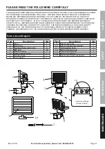 Preview for 11 page of Bunker Hill Security 64759 Owner'S Manual & Safety Instructions