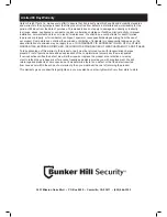 Preview for 12 page of Bunker Hill Security 69643 Owner'S Manual