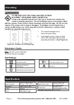 Предварительный просмотр 4 страницы Bunker Hill Security 69654 Owner'S Manual & Safety Instructions