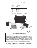 Preview for 7 page of Bunker Hill Security 91309 Assembly And Operating Instructions Manual